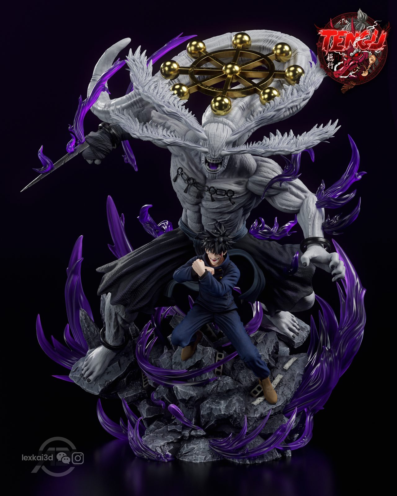 Tengu Megumi & Mahoraga view 4