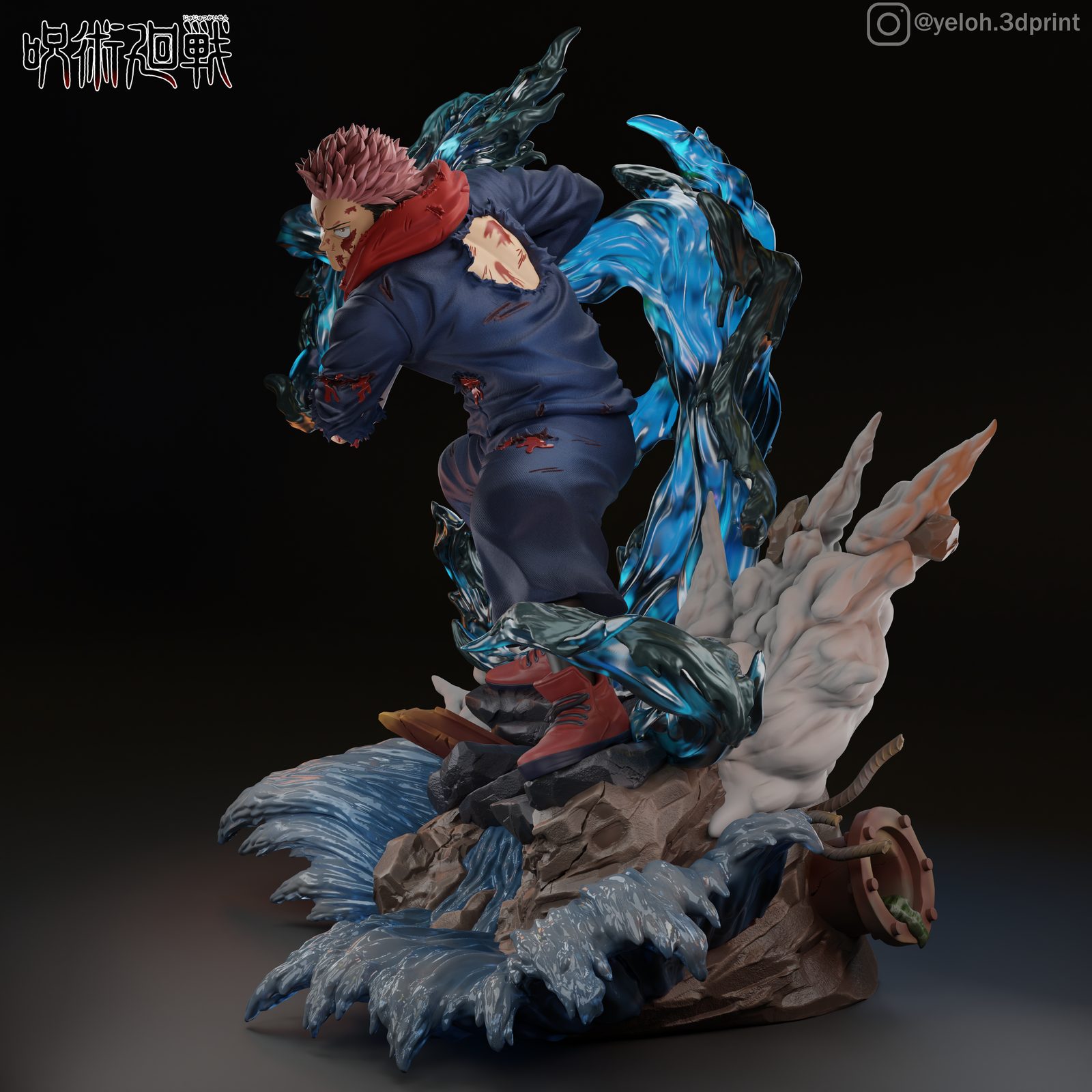 Itadoriblackflash view 4