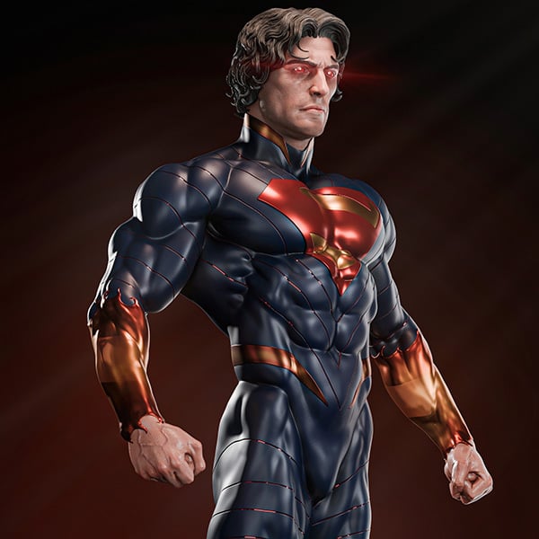 ABSOLUTE SUPERMAN STL + BUST