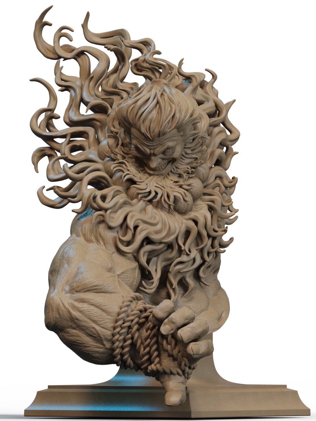 Akuma Bust 3D Print