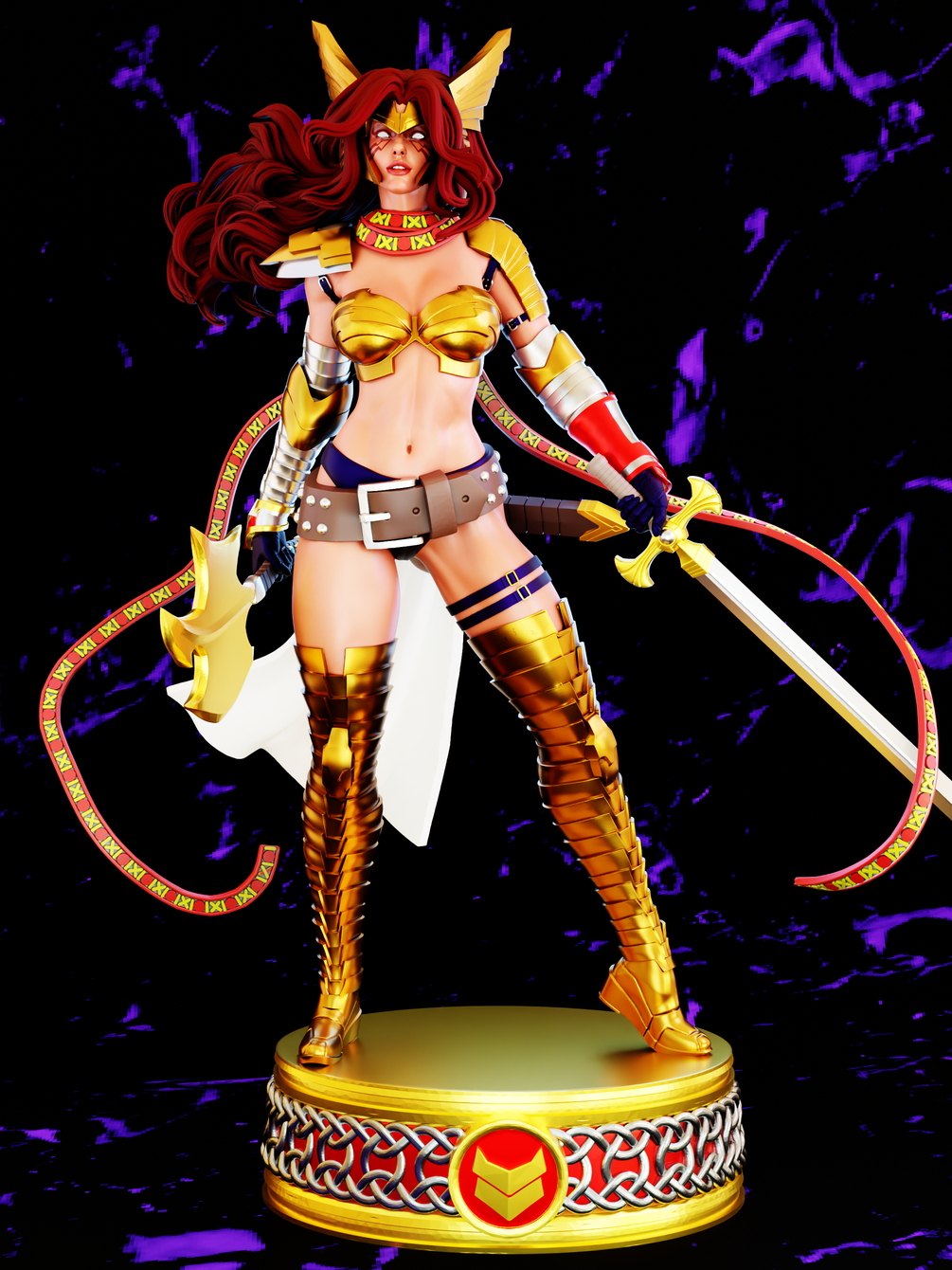 Angela marvel 3D,01