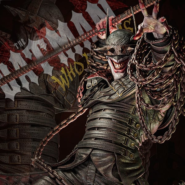BATMAN WHO LAUGHS  STL + BUST