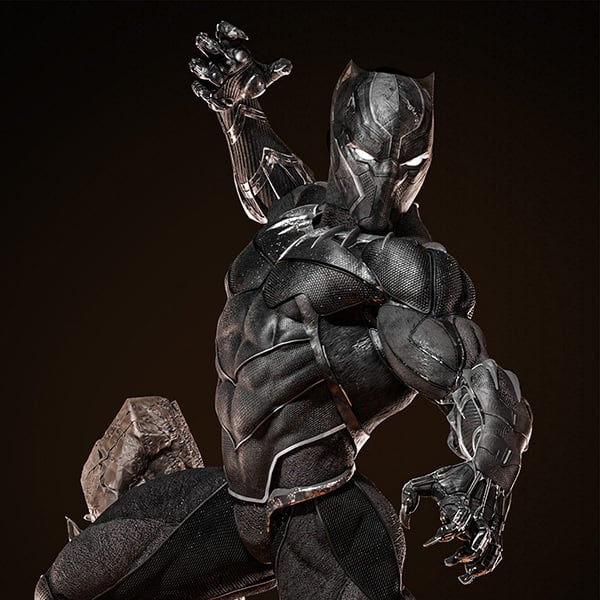 BLACK PANTHER  3D PRINT