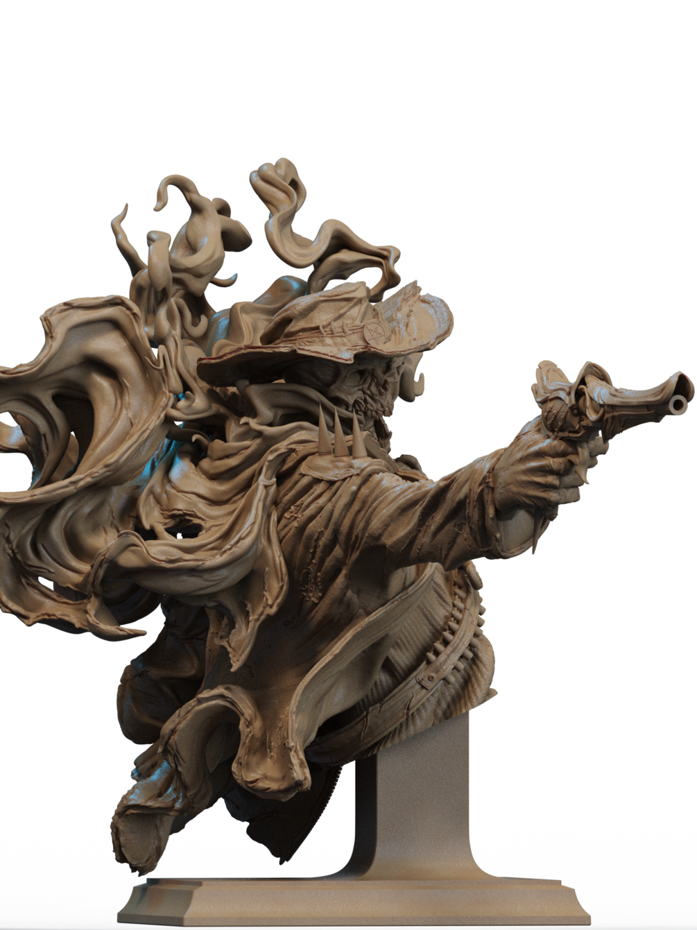 Carter Slade Bust 3D Print