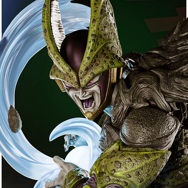 CELL DBZ STL + BUST