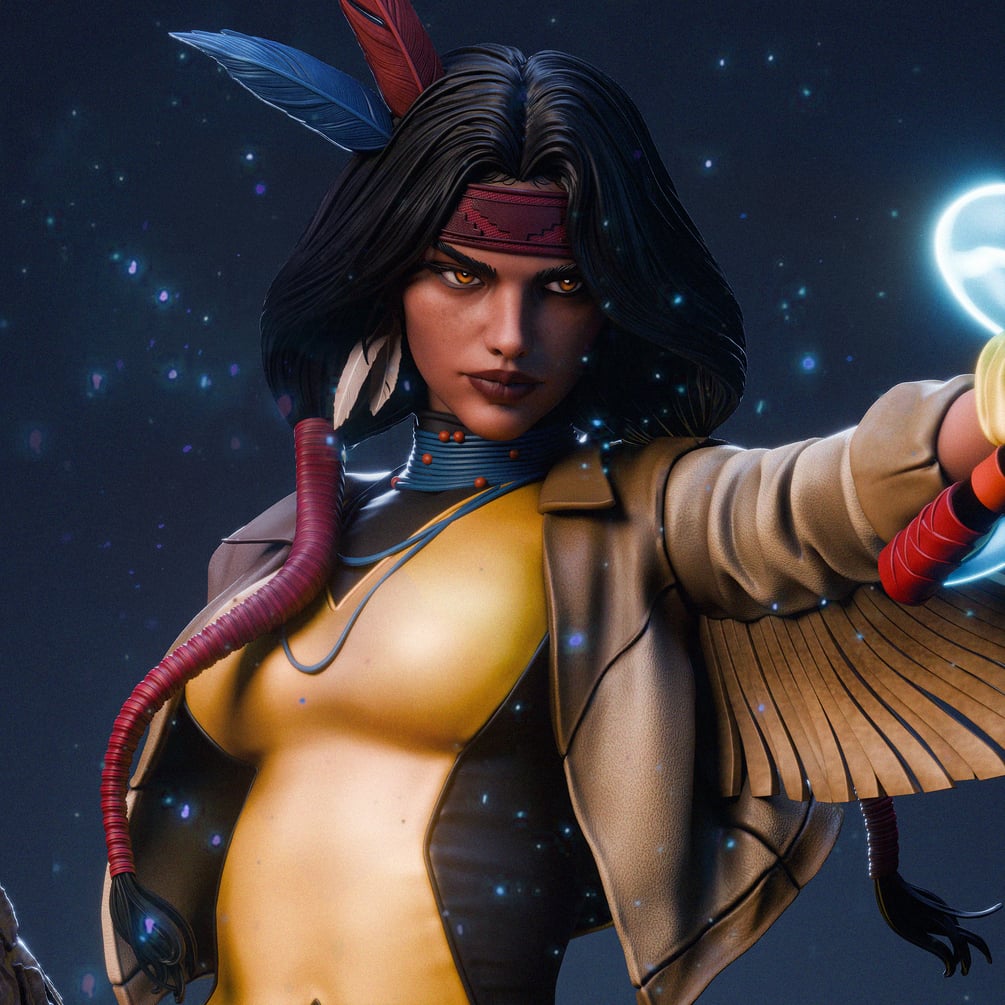 Dani Moonstar Mirage 3D Print