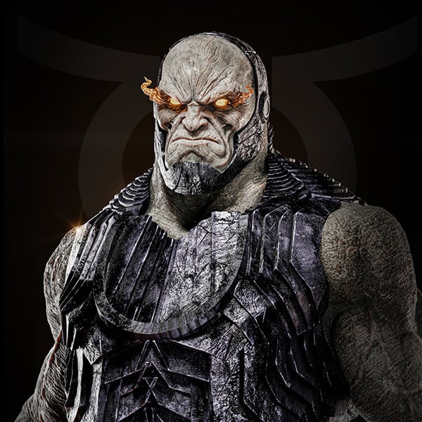 DARKSEID 3D PRINT+ BUST