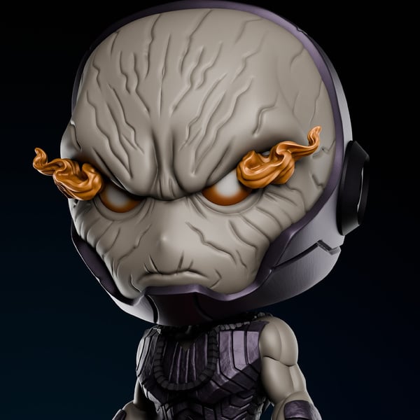 DARKSEID CHIBI STL