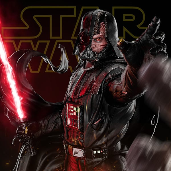DARTH VADER STL + BUST