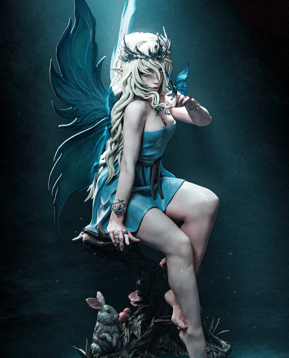Divine Fairy 3D Print