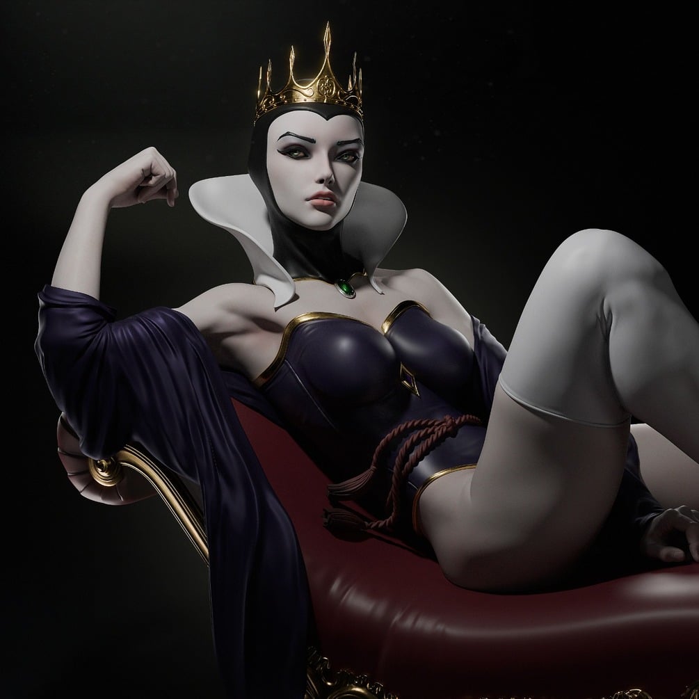 Evil Queen 3D Print