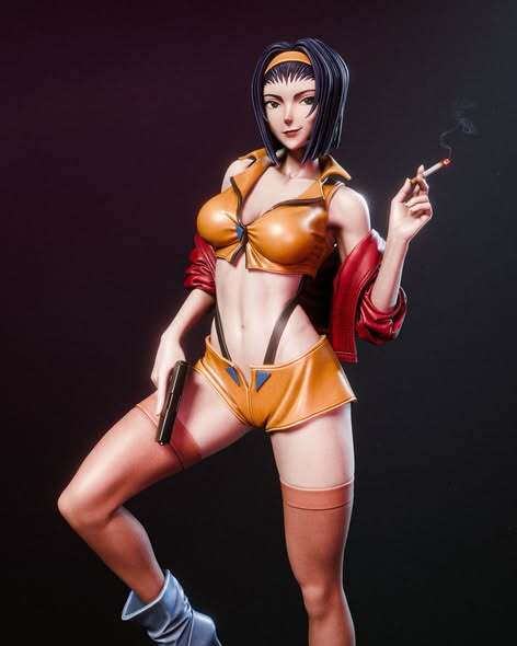 Faye Valentine 3D Print