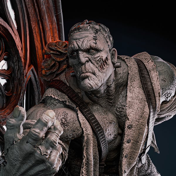FRANKENSTEIN STL + BUST