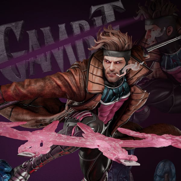 GAMBIT STL + BUST