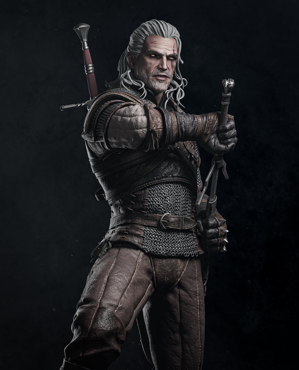 Geralt 3D Print