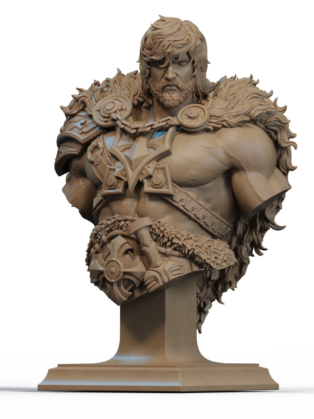 He Man Bust 3D Print