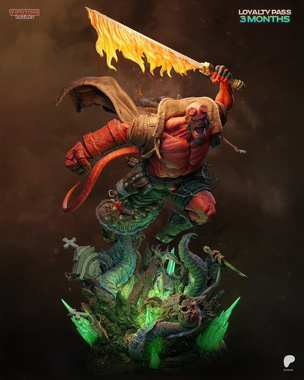 Hellboy Fullsize - LOYALTY 3 Months
