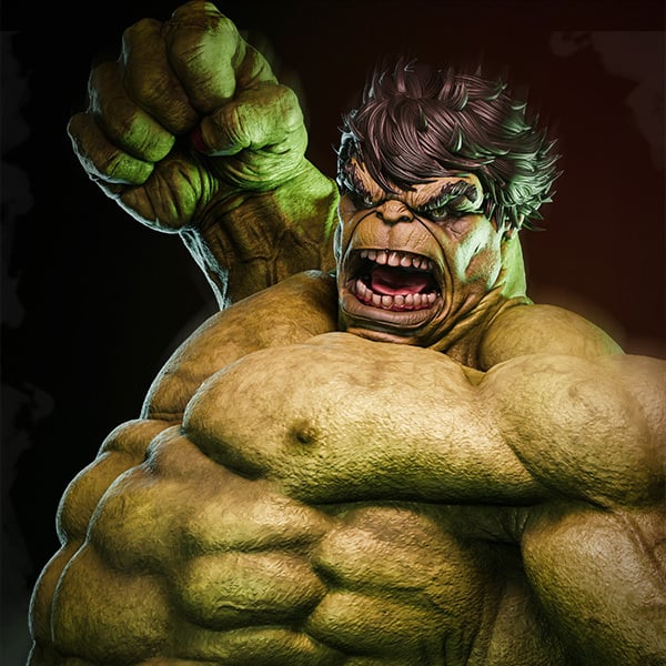 hulk 2025 STL + BUST