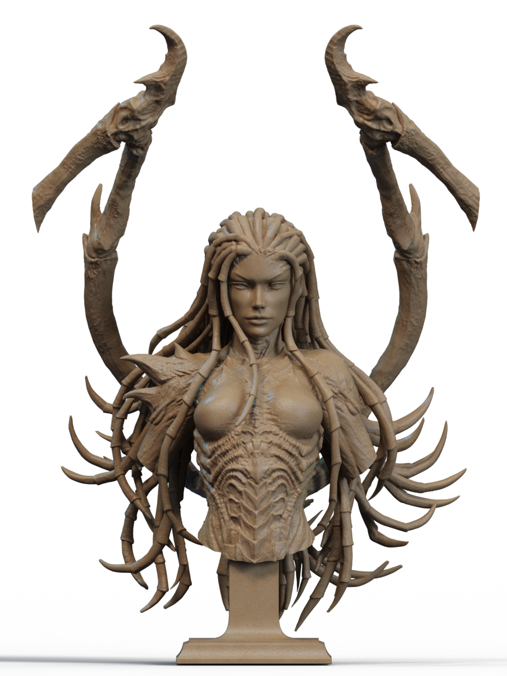 Kerrigan Bust 3D Print