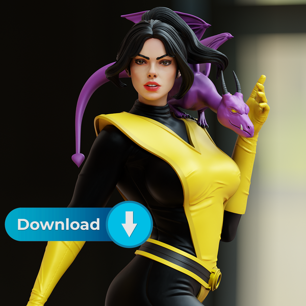Kitty Pryde 3D