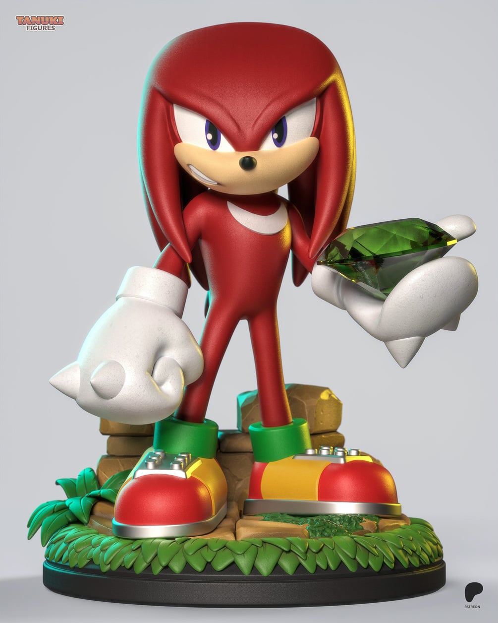 Knuckles - Sonic - Toon