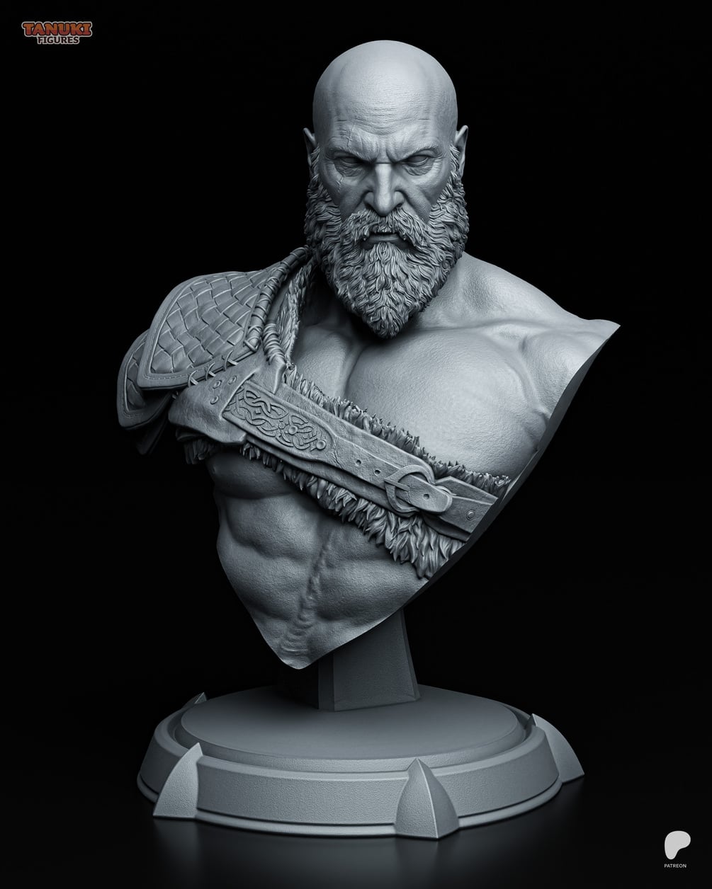 Kratos - God of War - Bust (2018)