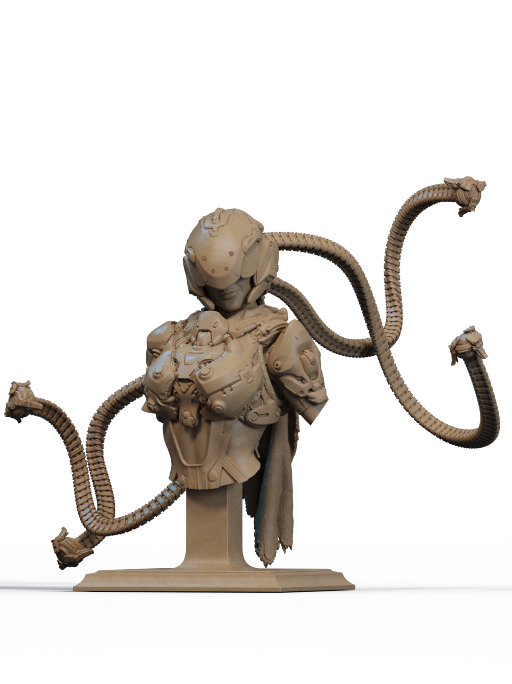 Kyla Bust 3D Print