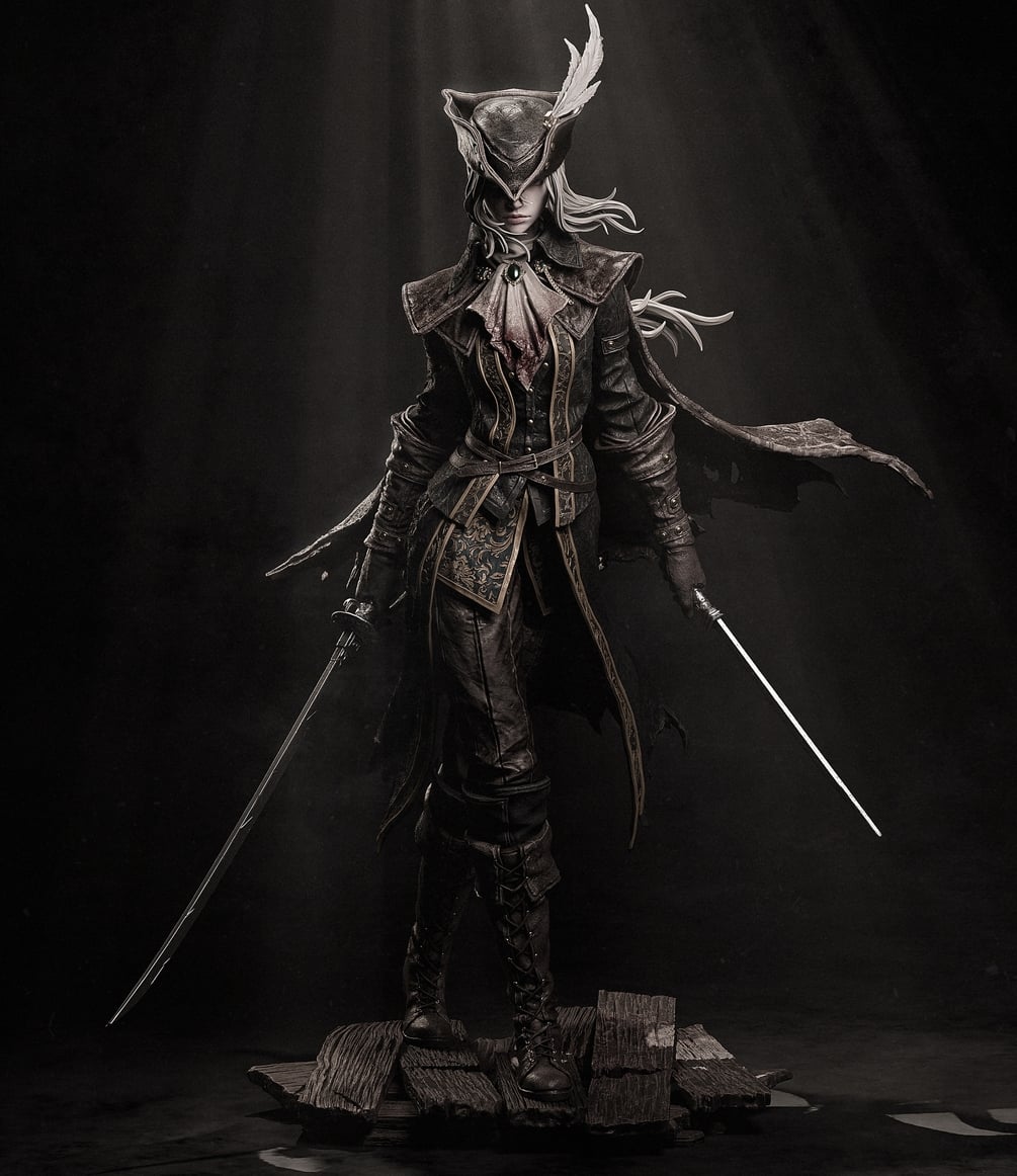 Lady Maria 3D Print