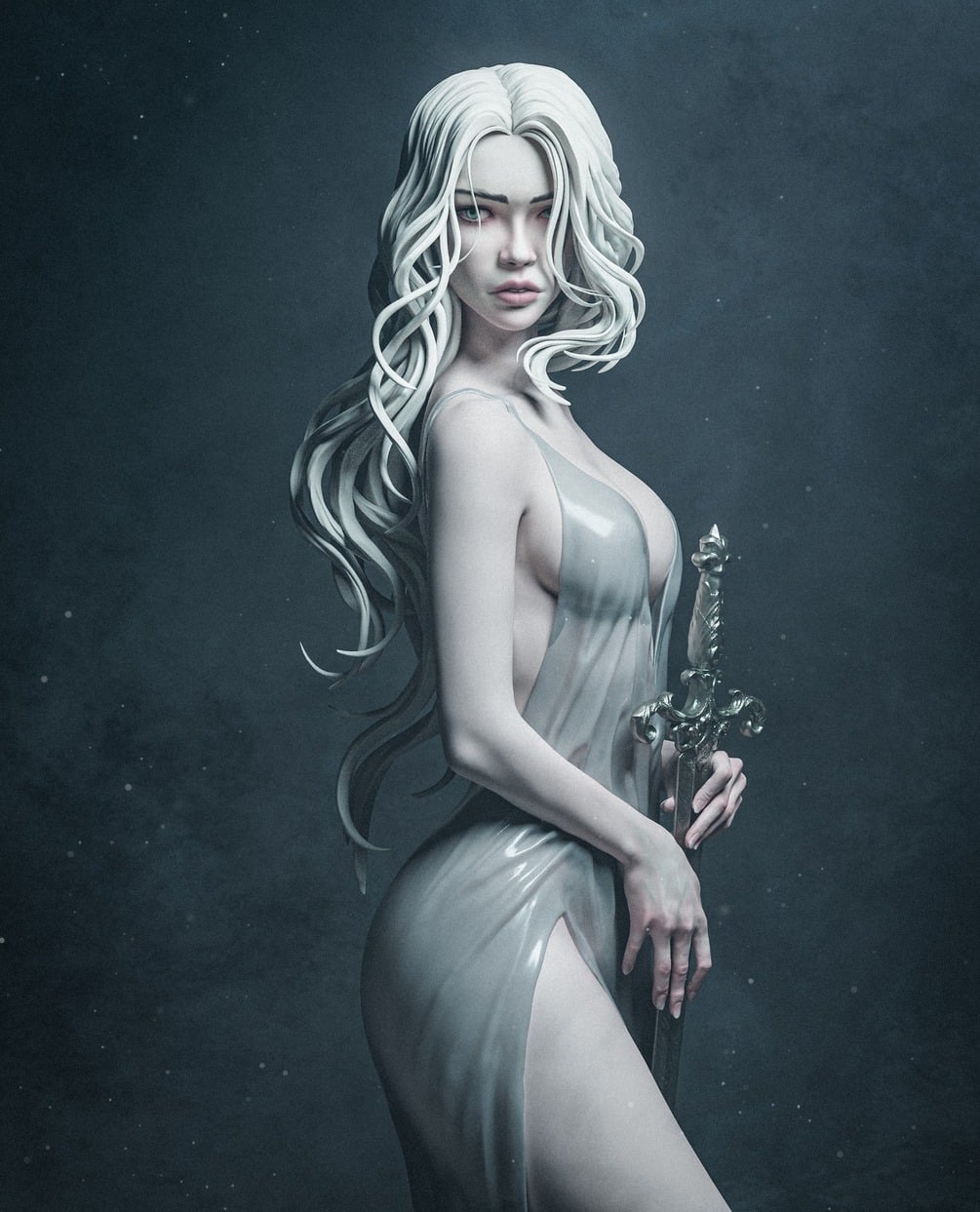 Lady of the Lake 3D Print