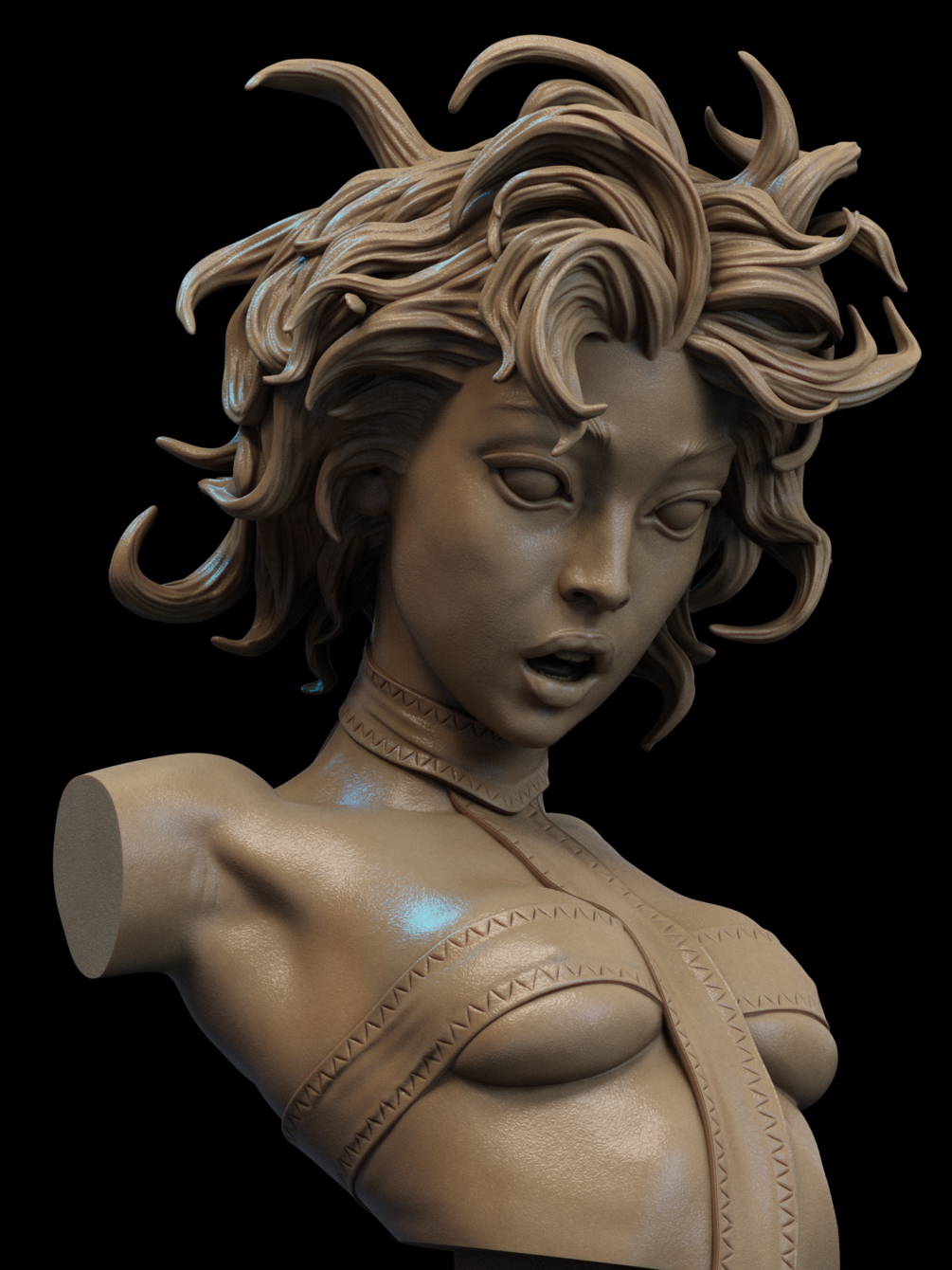 Leeloo Bust 3D Print
