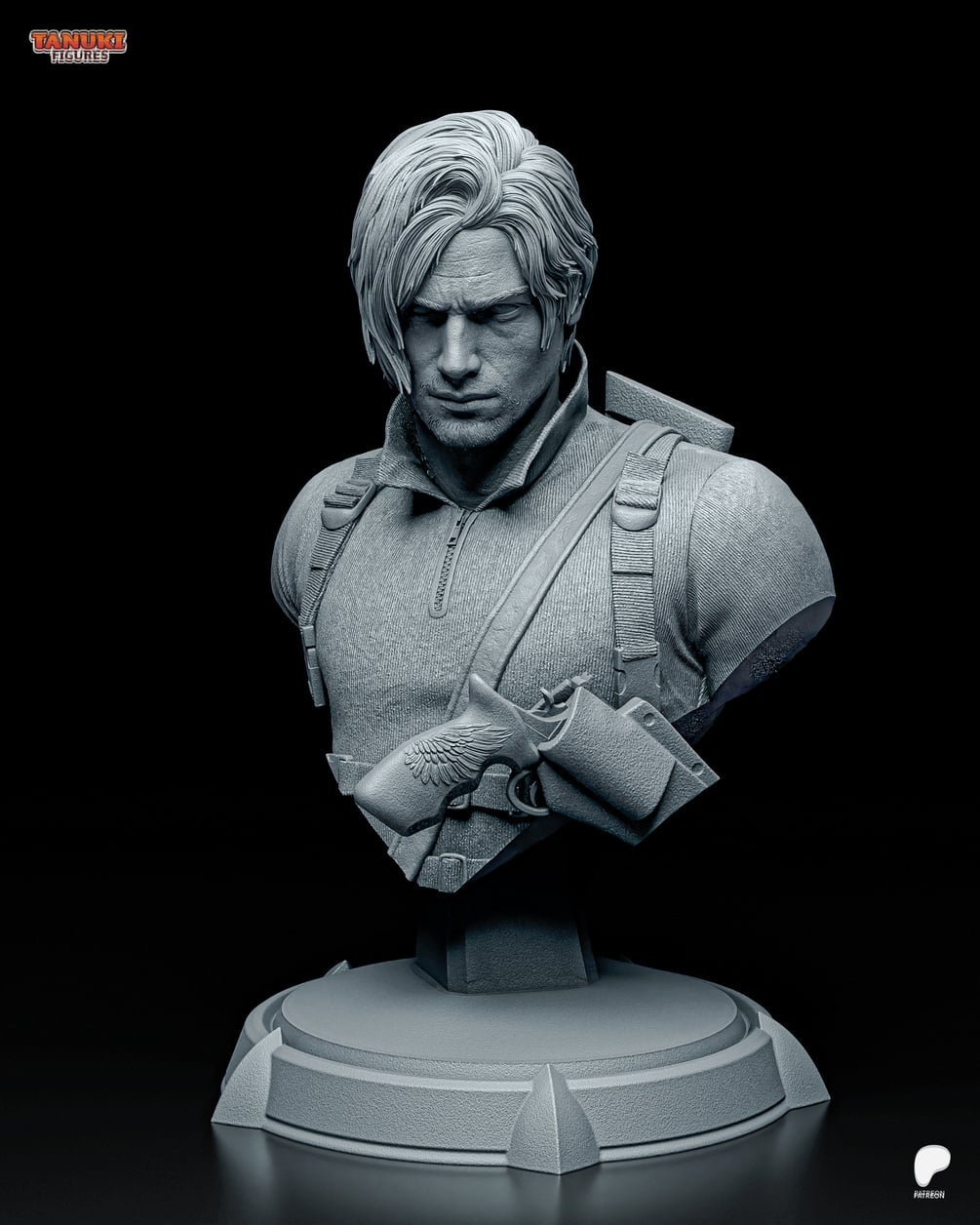 Leon - Resident Evil Requiem - Bust