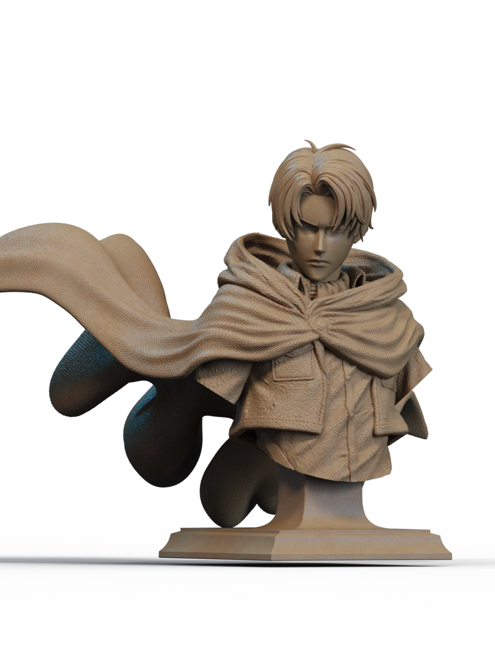 Levi Bust 3D Print