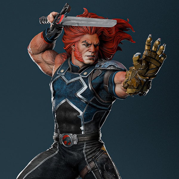 LION-O 3D PRINT+ BUST