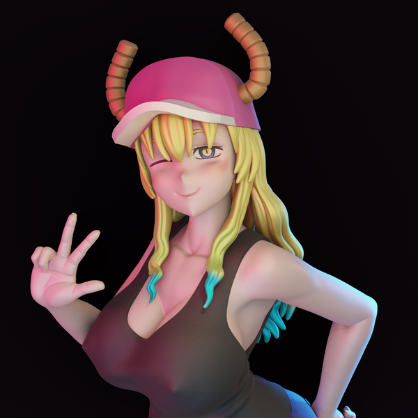 Lucoa Quetzalcoatl - Miss Kobayashi's Dragon Maid - MagPie_3d