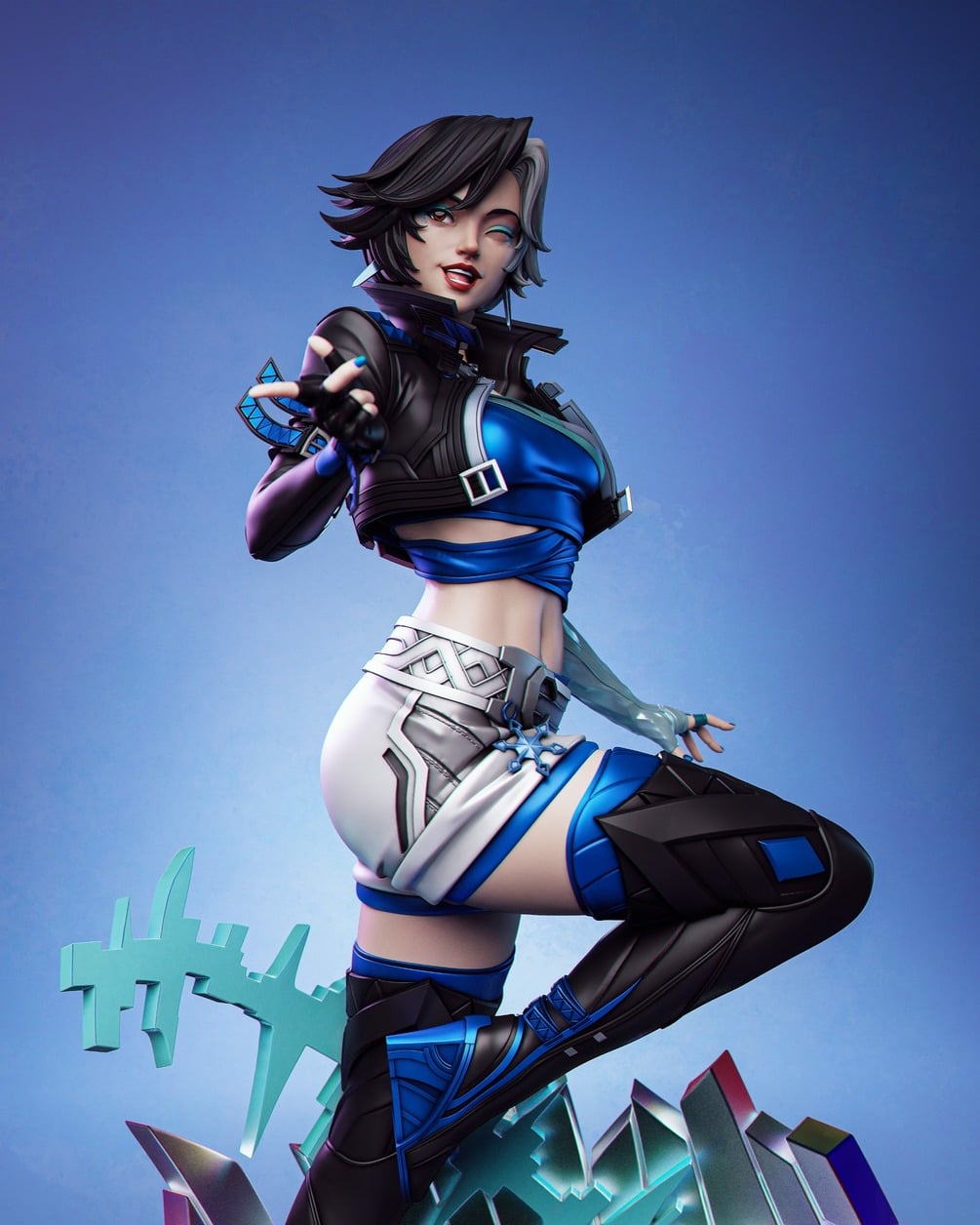 Luna Snow 3D Print
