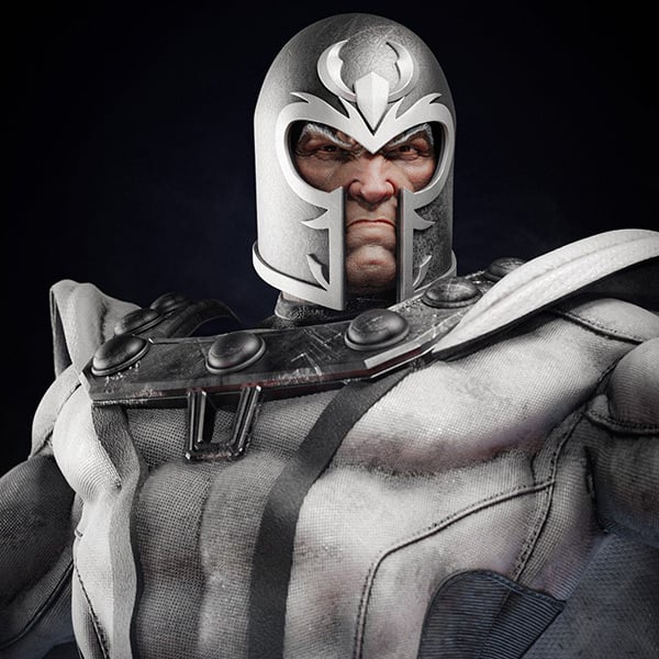 MAGNETO 3D print + Bust