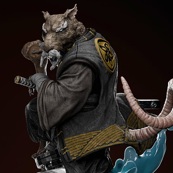 MASTER SPLINTER TMNT  3D PRINT+ BUST