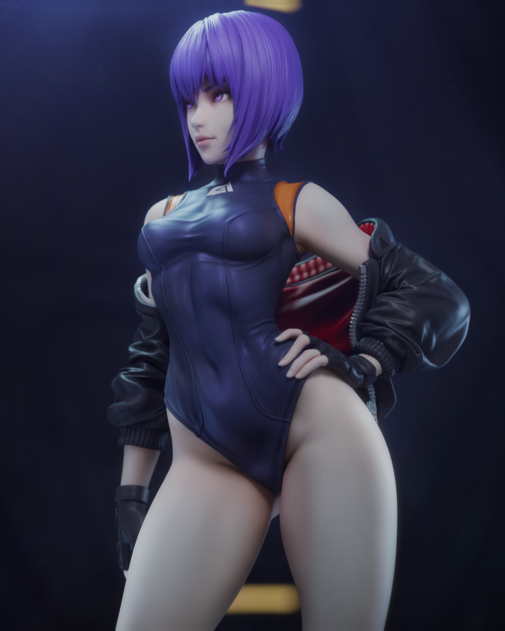 Motoko Kusanagi 3D Print