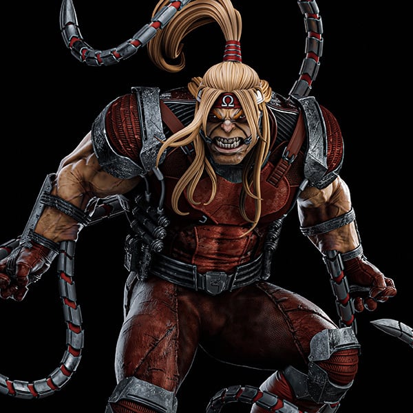 OMEGA RED 3D STL + BUST