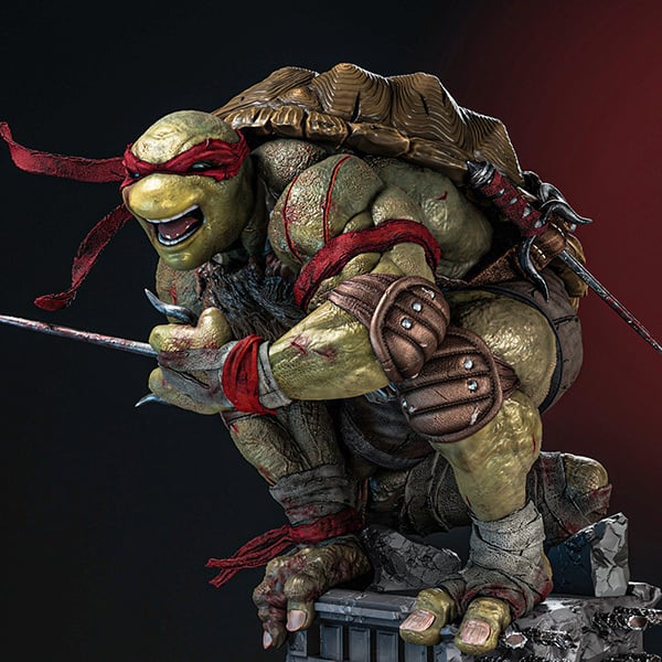 RAPHAEL TMNT  3D PRINT+ BUST