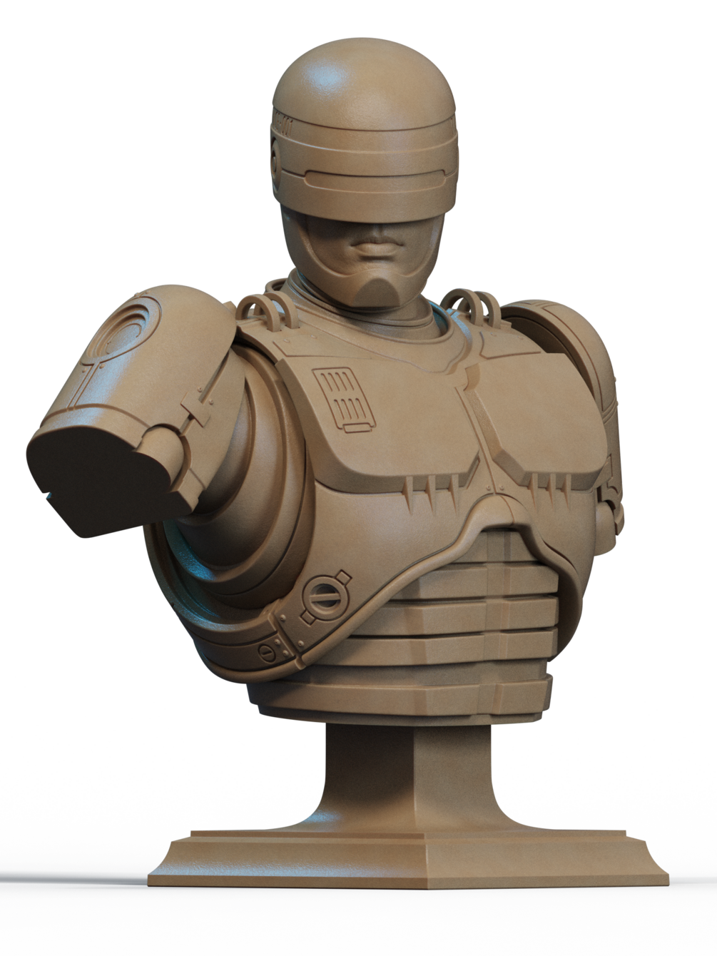 Robocop Bust 3D Print