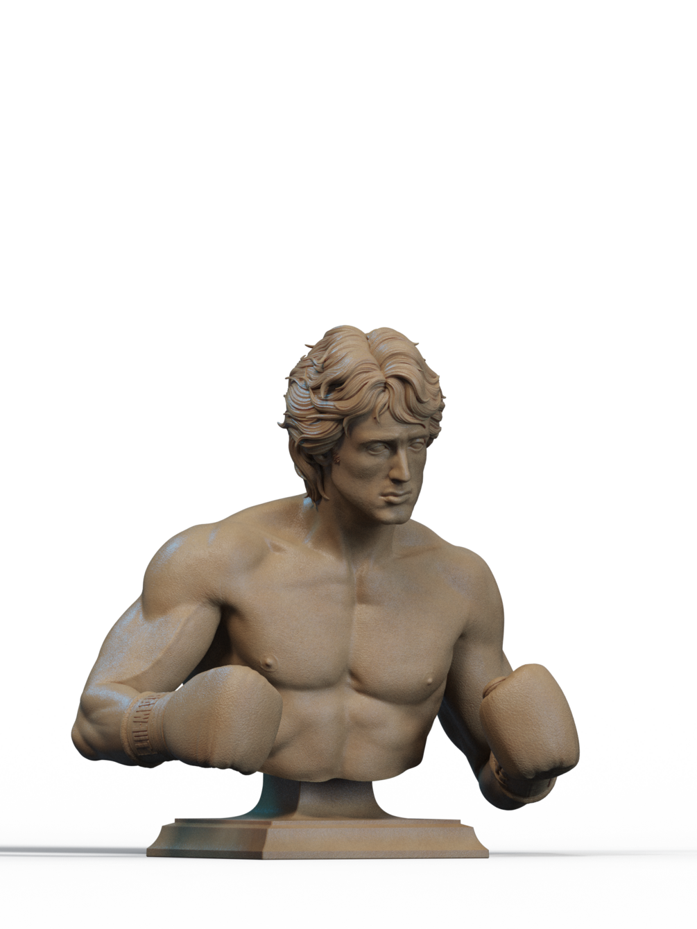 Rocky Balboa Bust 3D Print