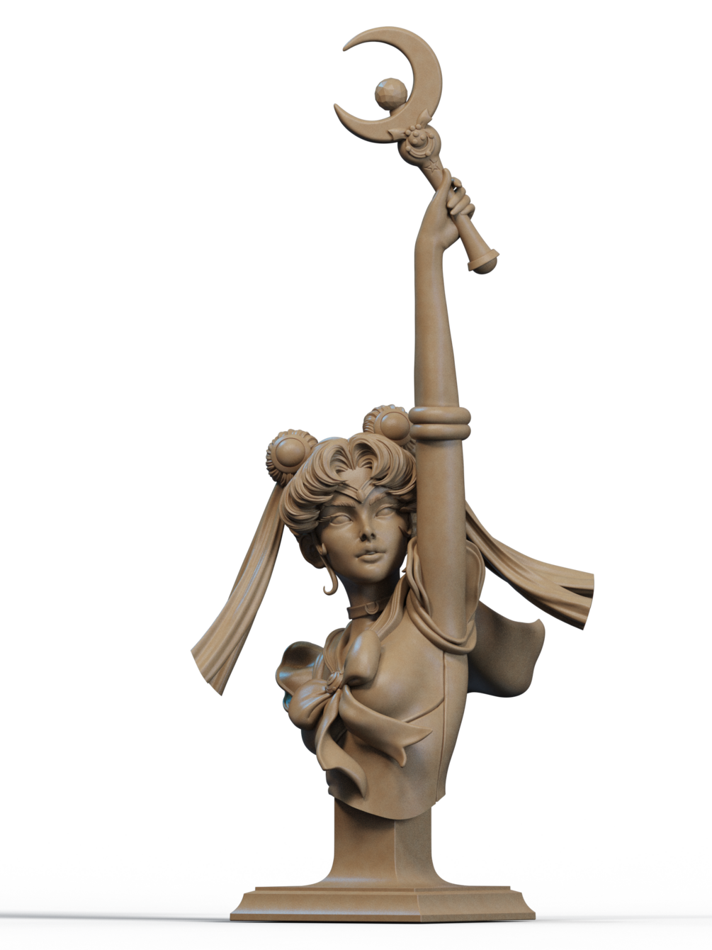 Sailor Moon Bust 3D print
