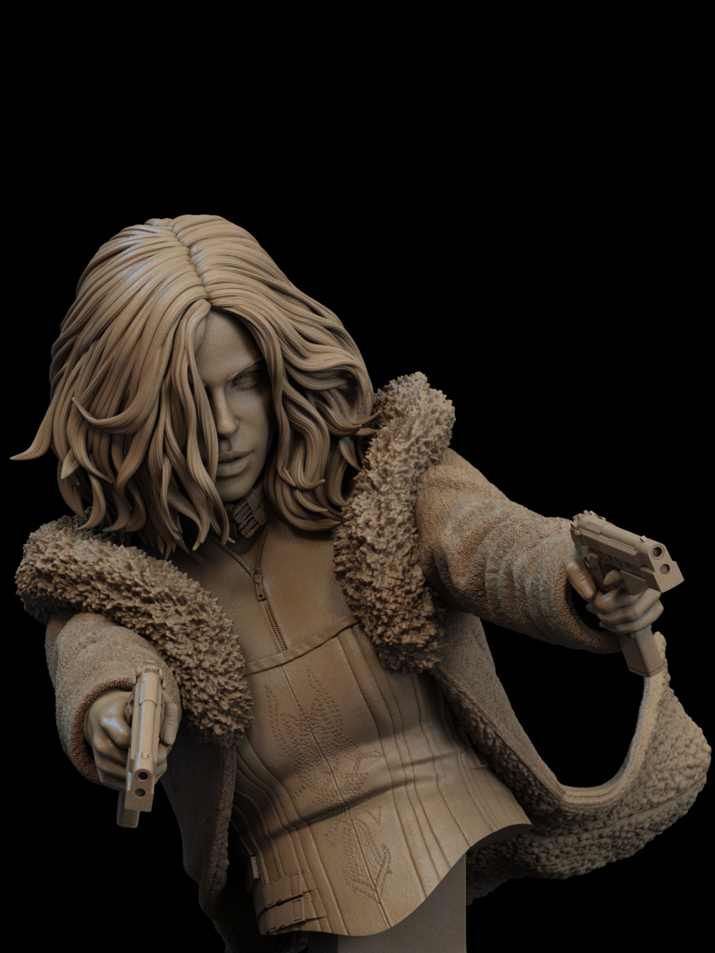 Selene Bust 3D Print
