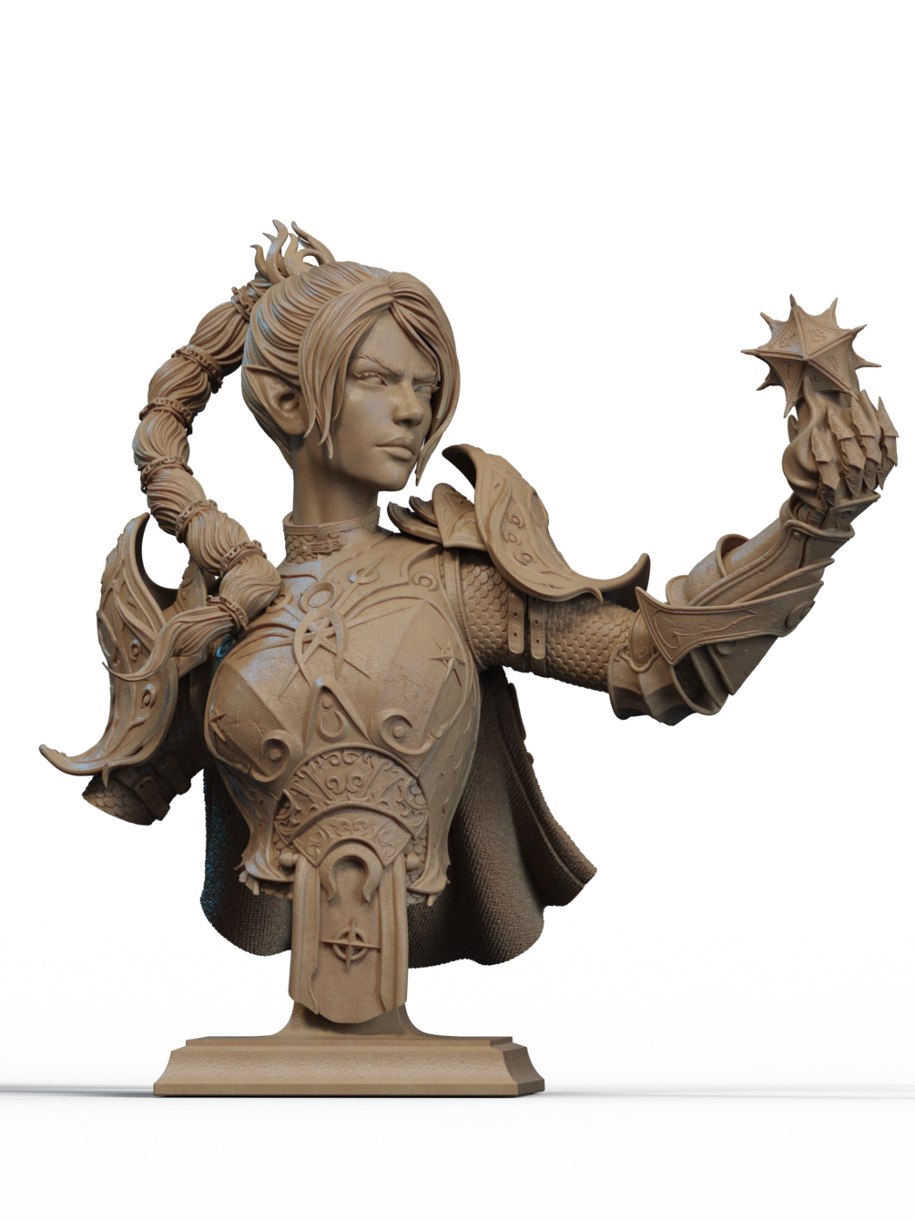 Shadowheart Bust 3D Print