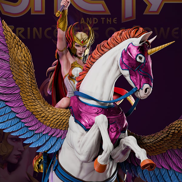 SHERA  STL + BUST