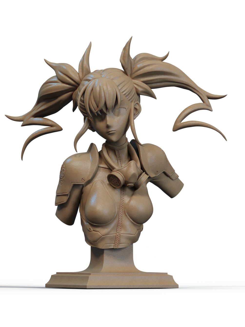 Shinomiya Kikoru Bust 3D Print
