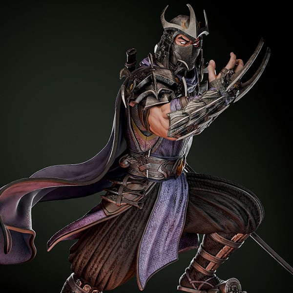 SHREDDER TMNT STL + BUST