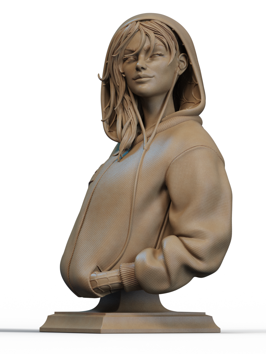 Spider Gwen - Ghost Spider Bust 3D Print