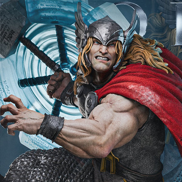 THOR STL + BUST